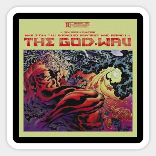 The God WAV Single Cover Sticker